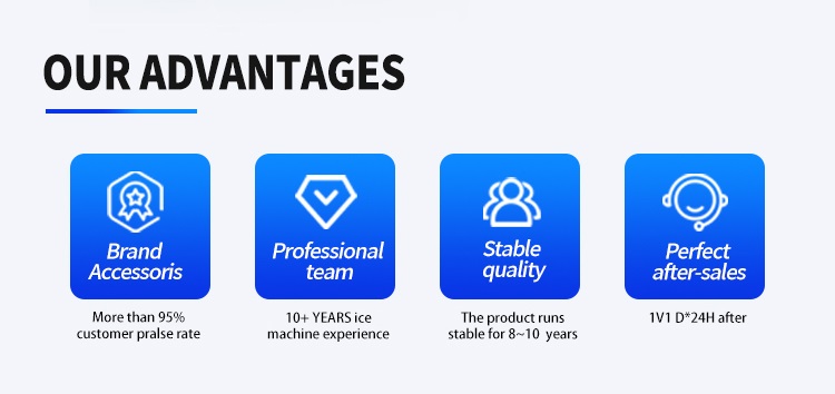 icemedal ice factory machine Vorteile der Würfeleismaschine