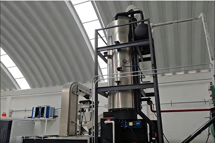 fabrica de hielo industrial Rohreispflanze