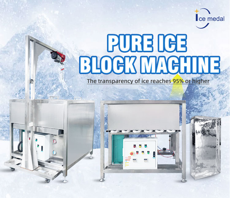transparent block ice machine reine Eisblockmaschine
