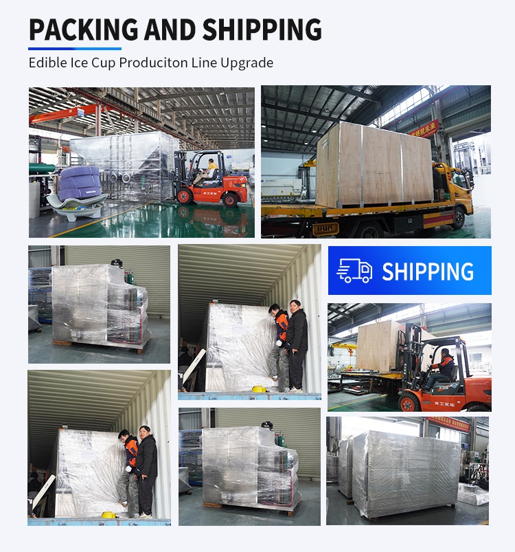 Cube Ice Machine Verpackung