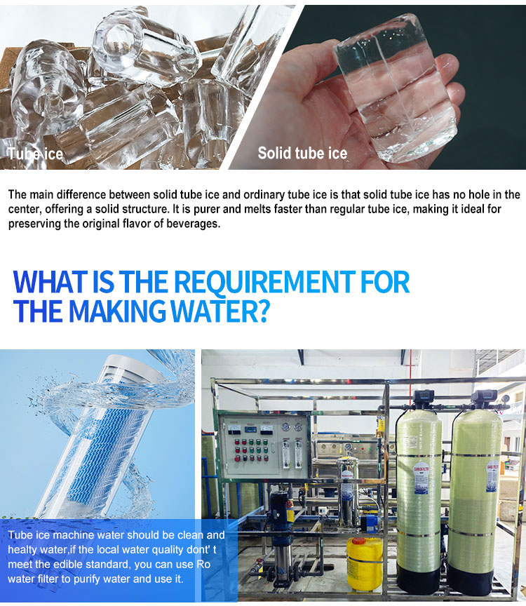 ice tube machine water quality requirement Was sind die Anforderungen an die Wasserqualität für die Herstellung von Röhreneis?