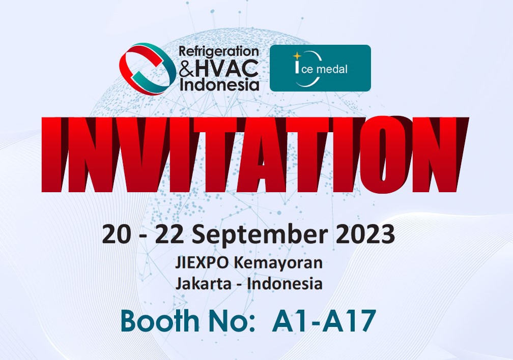 IceMedal lädt Sie herzlich ein, die Refrigeration & HVAC EXPO Indonesia am Stand A1-A17 zu besuchen
