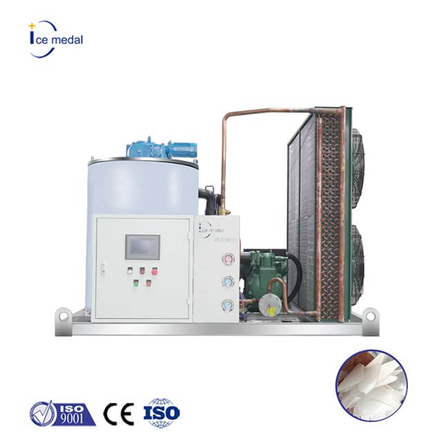 ICEMEDAL ENERGY SAVE FLAKE ICE MACHINE FÜHREN FISHING FEEFOOD VERBRAUCHEN