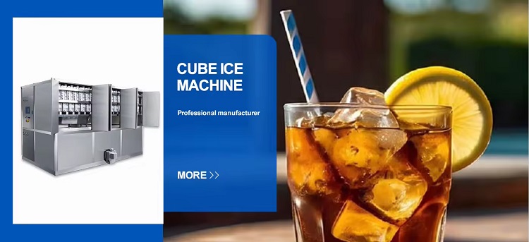 Eiswürfel -Produktionsmaschine