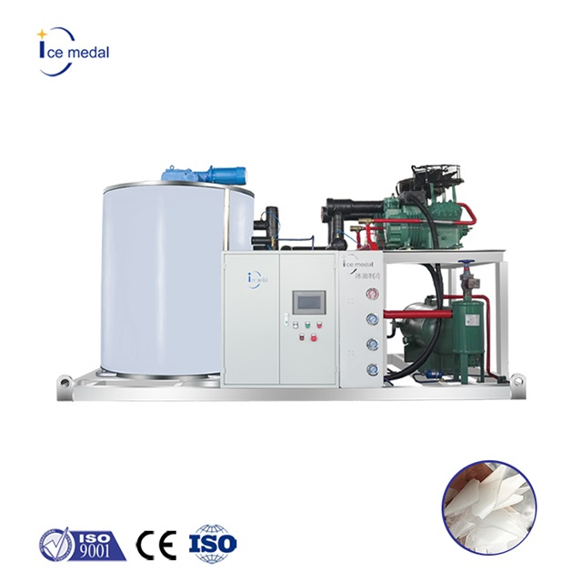 ICEMEDAL IMF10 10 Tonnen pro Tag Flake Ice Making Machine für Wassergüter