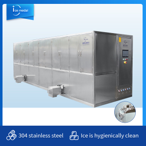 Icemedal IMC15 15 Tonnen pro Tag große industrielle Eiswürfelherstellungsmaschine 