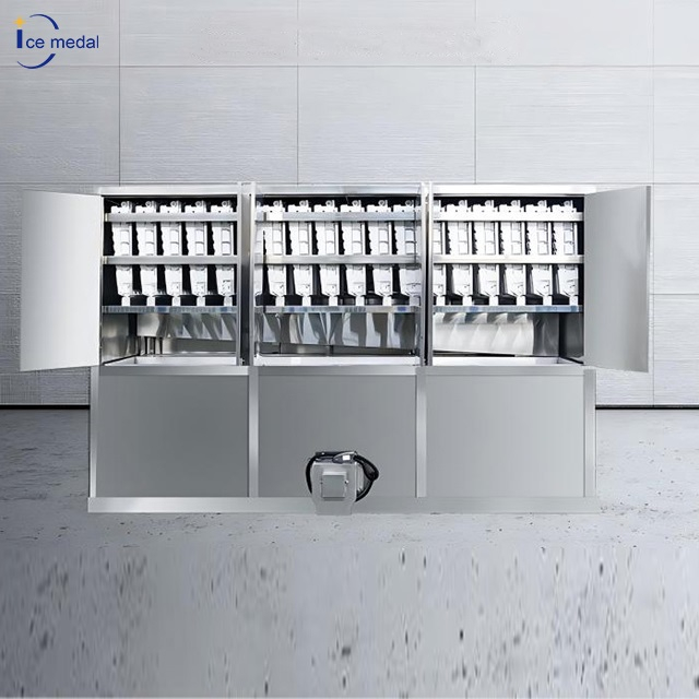  Icemedal IMC20 20 Tonnen pro Tag Fabrikpreis-Eiswürfelmaschine für Eisfabrik