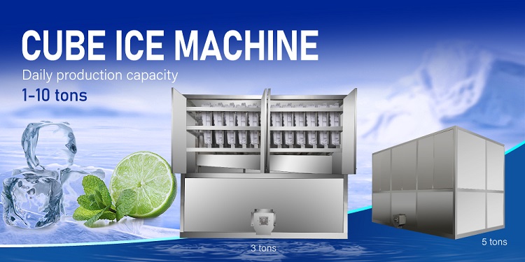 Eiswürfel -Produktionsmaschine