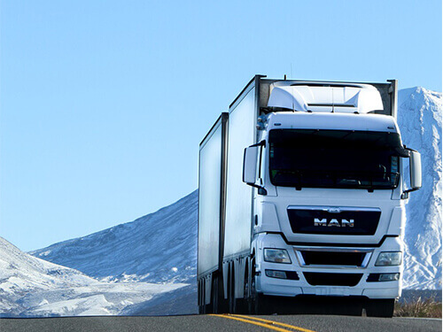 Blockeis für den Ferntransport