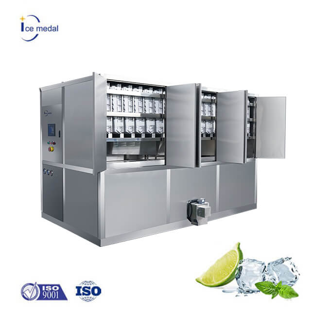 Icemedal IMC5 5 Tonnen Würfeleismaschine, Eismaschine zur Herstellung von Eis zum Essen