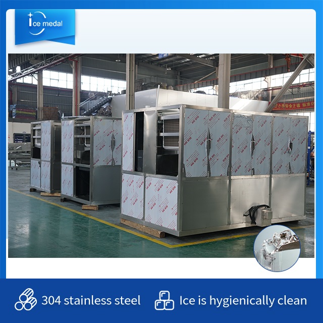 Icemedal IMC5 5 Tonnen Würfeleismaschine, Eismaschine zur Herstellung von Eis zum Essen