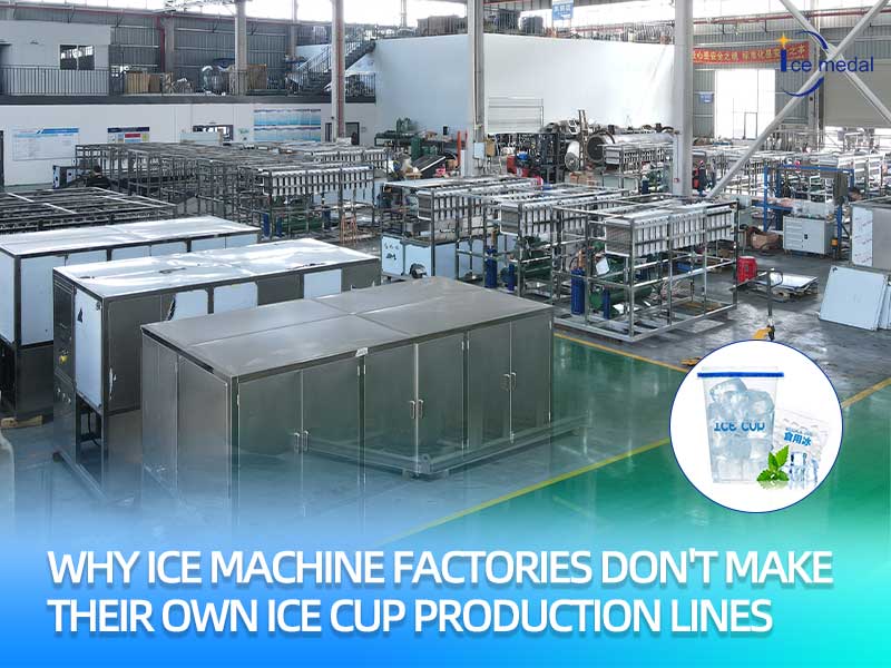 Warum Ice Machine -Fabriken keine eigenen Eisbecherproduktionslinien erstellen