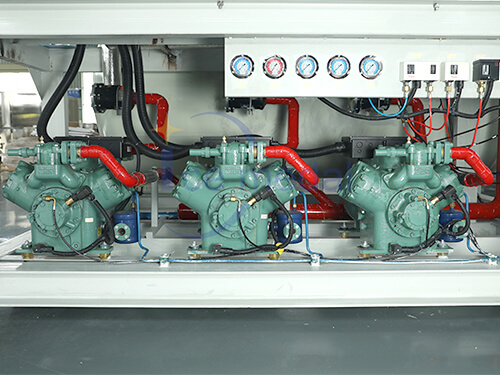 Röhreneismaschine Bitzer Kompressor