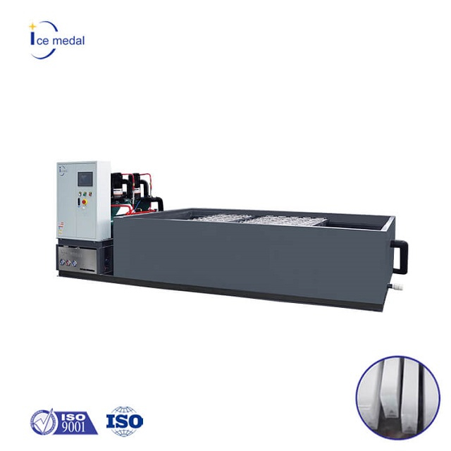 Icemedal 1 Tonne pro 24 Stunden Block-Eismaschine