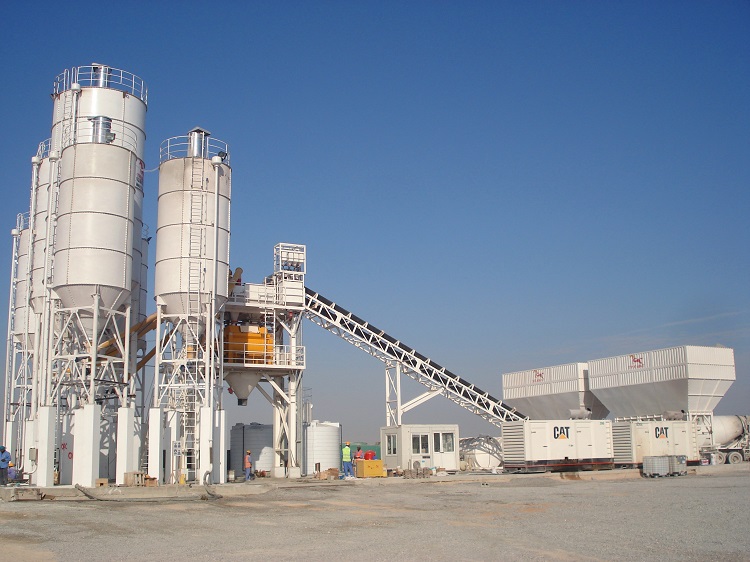 Flockeneismaschine zur Betonkühlung