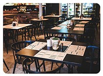 Würfeleis für Restaurant