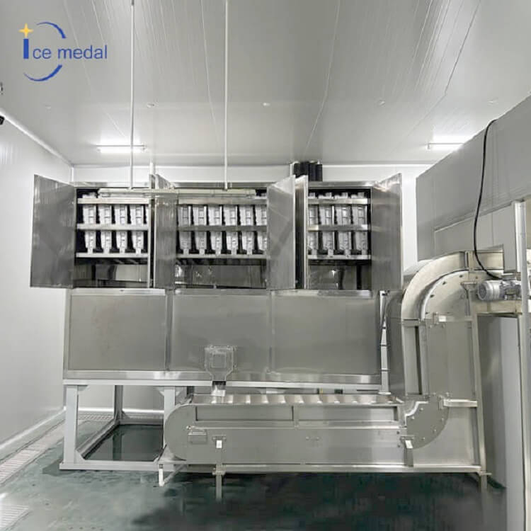 Automatische Produktionslinie für essbare Eisbecher