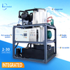 Automatische 20 Tonnen pro Tag Industrial Integrated Ice Tube Maker Machine für Eisanlagen
