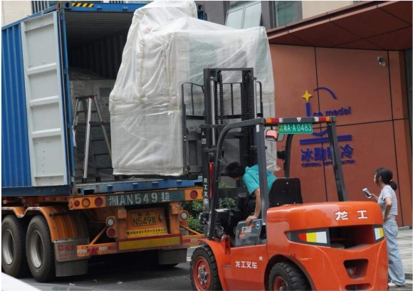 Verpackung der Röhreneismaschine
