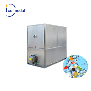 ICEMEDAL IMC1 1 Tonne pro Tag Big Ice Cube Machine Handelseis -Eismaschine