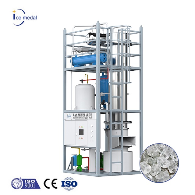 Icemedal Customized 30 Tonnen pro Tag Industrial Integrated Tube Ice Machine Factory Price mit CE