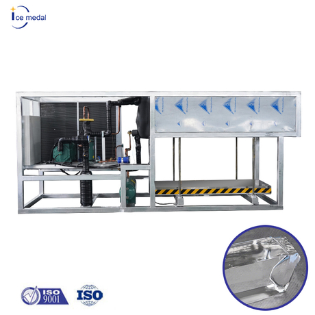 Icemedal 3 Tonnen pro Tag klare Direktkühlung Blcok Eismaschine Eispflanzenmaschine zu verkaufen