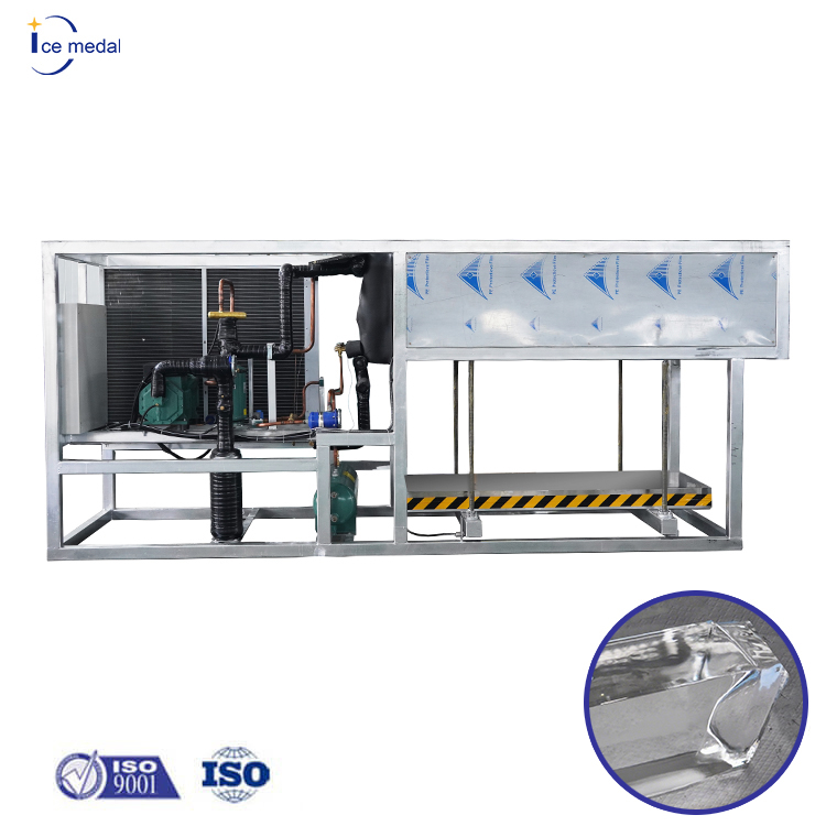 Icemedal 3 Tonnen pro Tag klare Direktkühlung Blcok Eismaschine Eispflanzenmaschine zu verkaufen