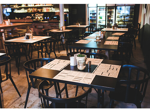 Röhreneis für Restaurant